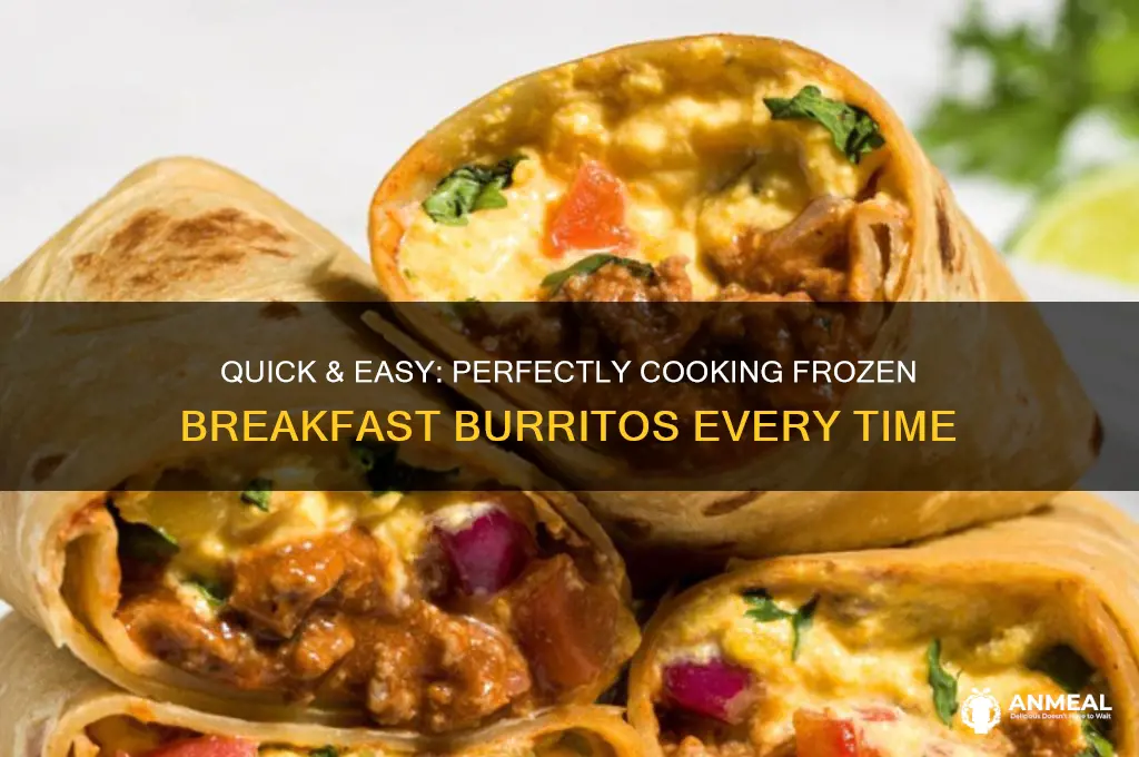 how to cook a frozen breakfast burrito