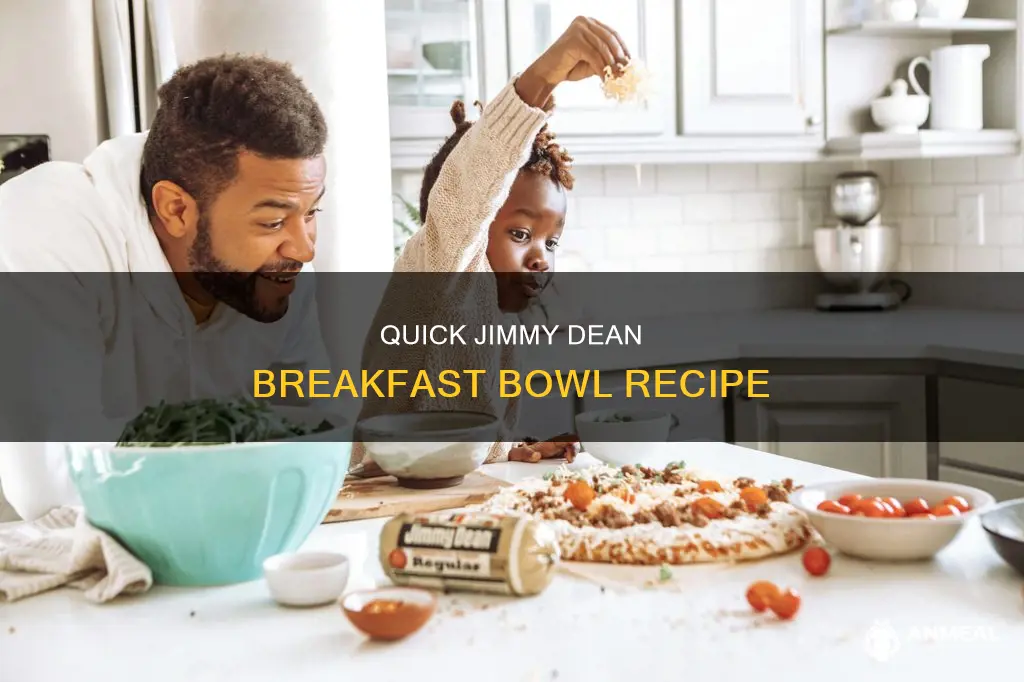 how to cook a jimmy dean breakfast bowl