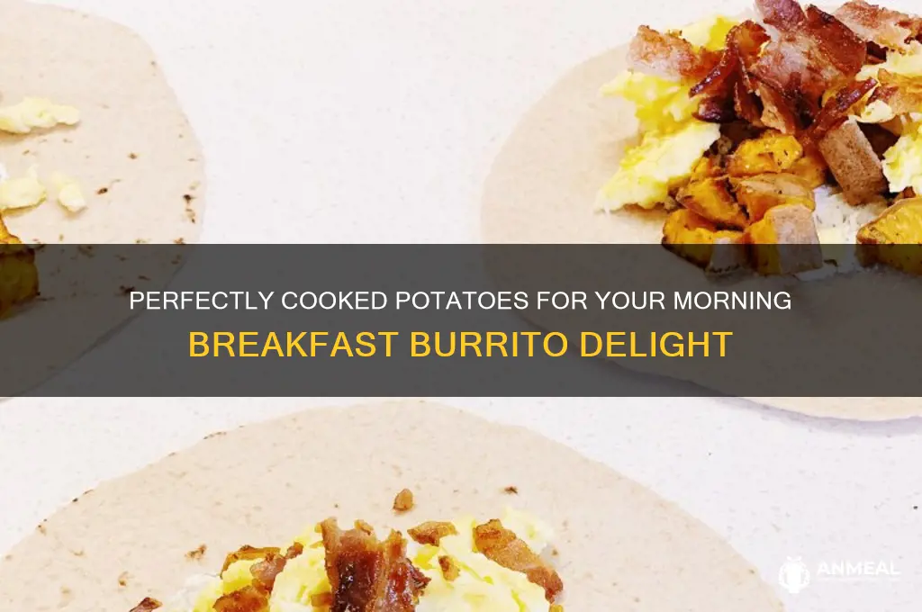 how to cook a potato for breakfast burrito