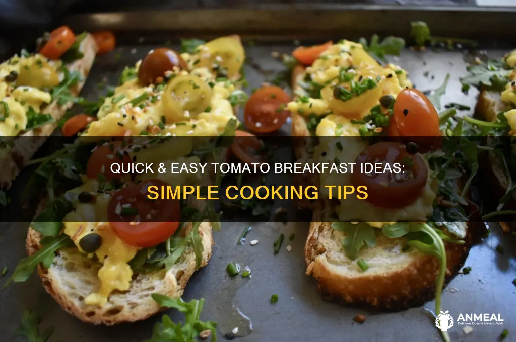 how to cook a tomato for breakfast