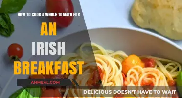 Perfectly Cooked Whole Tomato: Elevating Your Irish Breakfast Experience