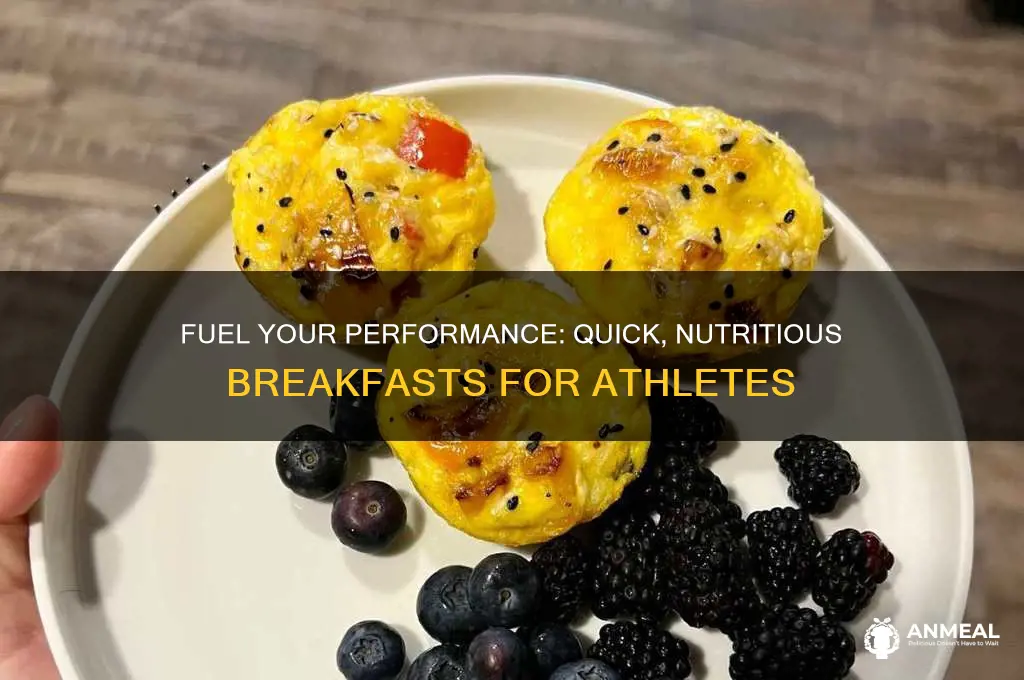 how to cook athlete breakfast
