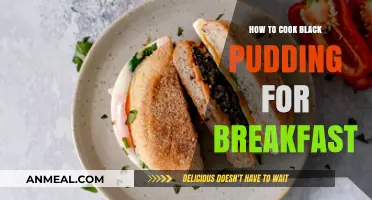 Perfectly Cooked Black Pudding: A Hearty Breakfast Guide