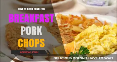 Perfectly Cooked Boneless Breakfast Pork Chops: Easy Recipe & Tips