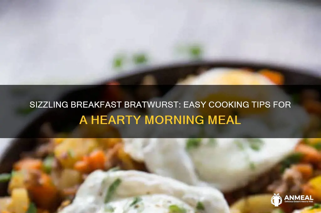 how to cook bratwurst for breakfast