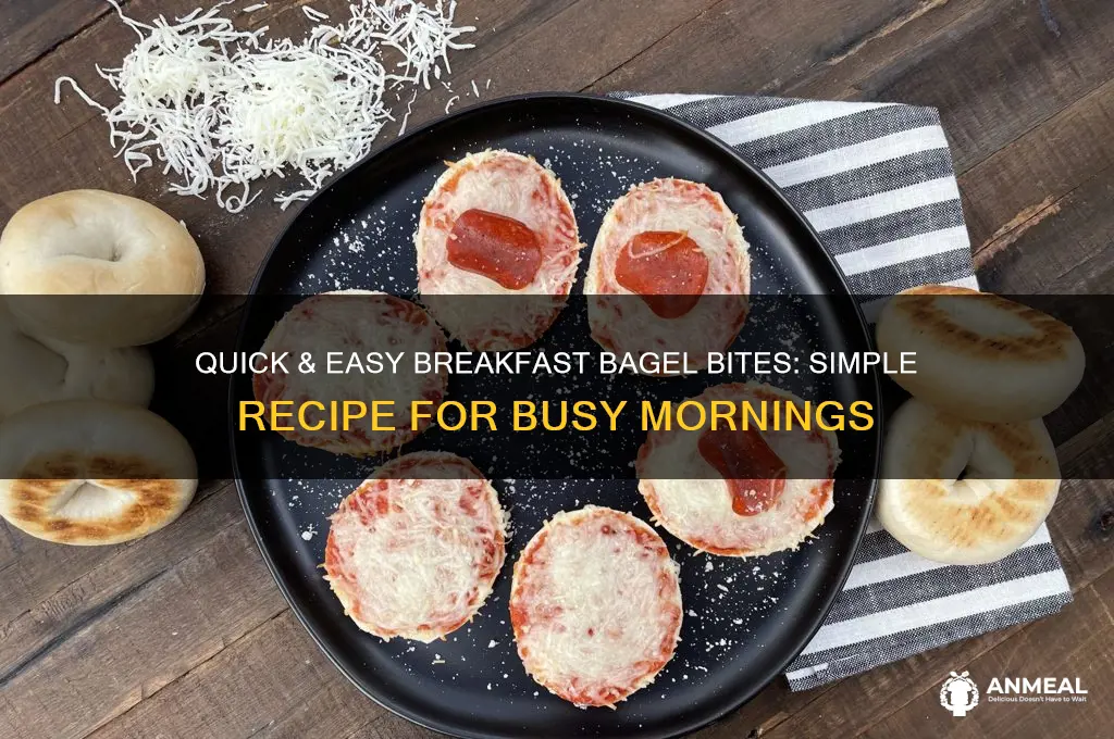 how to cook breakfast bagel bites