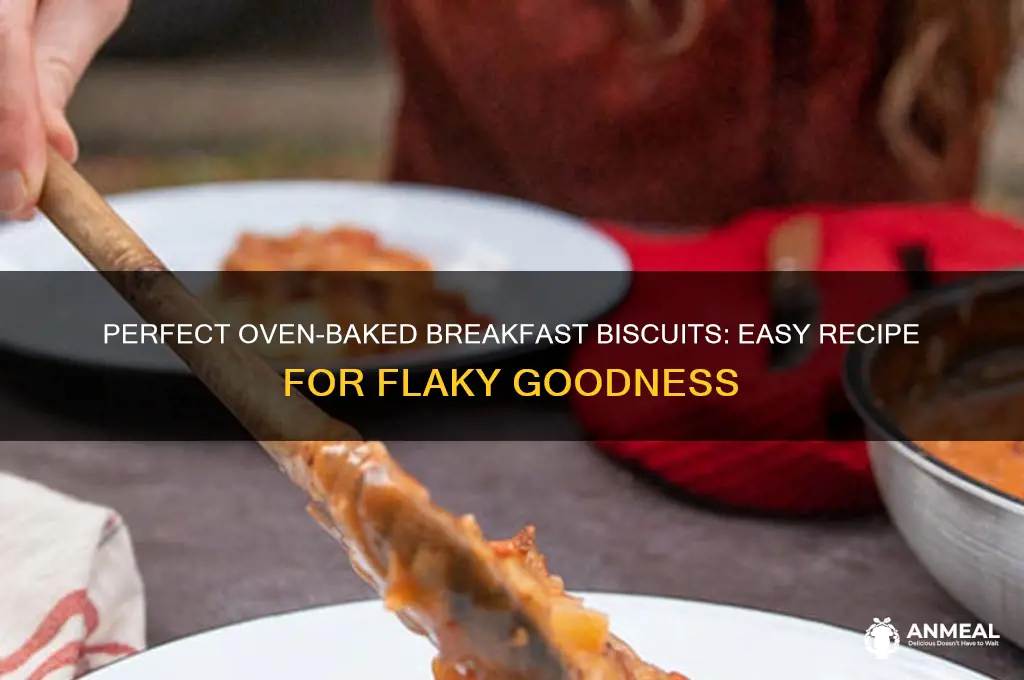 how to cook breakfast biscuits in oven