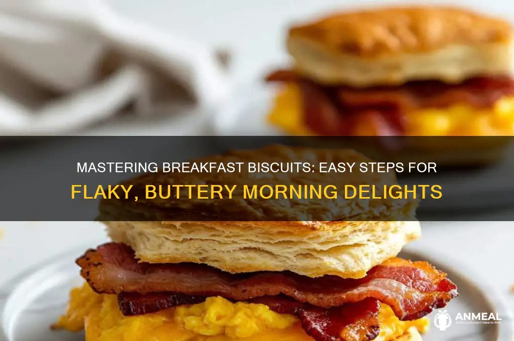 how to cook breakfast biscuits
