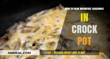 Easy Crock Pot Breakfast Casserole: Simple Morning Meal Prep