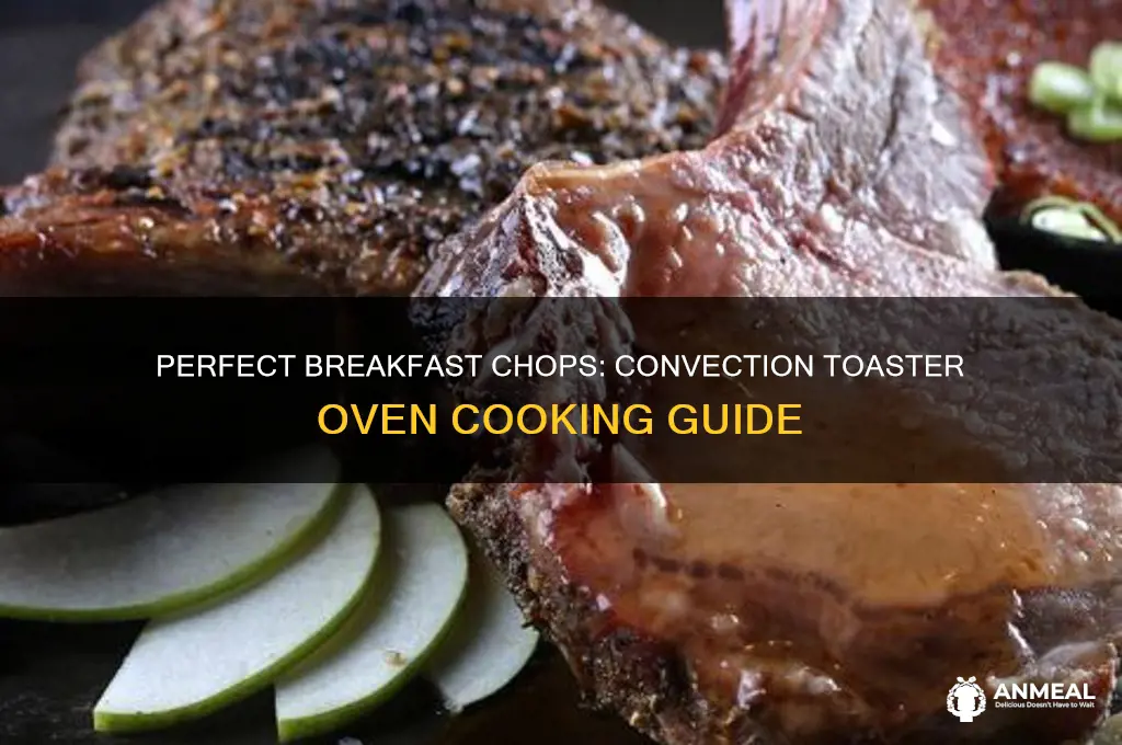 how to cook breakfast chops in convection toaster oven