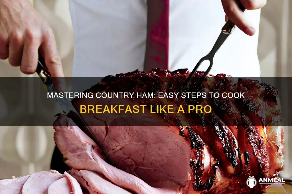 how to cook breakfast country ham