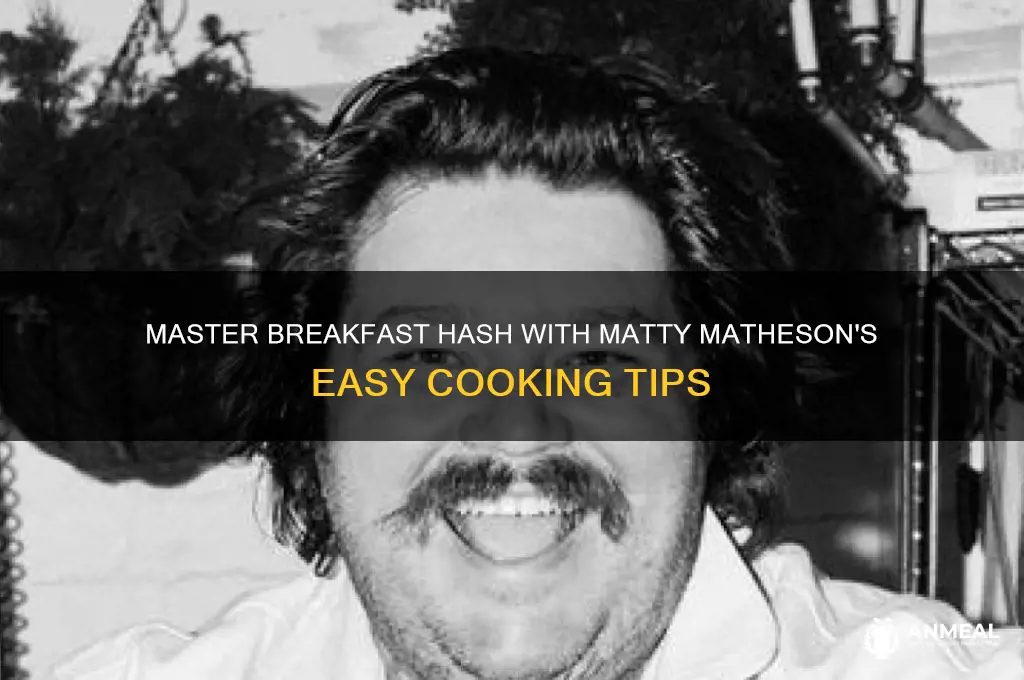 how-to cook breakfast hash with matty matheson