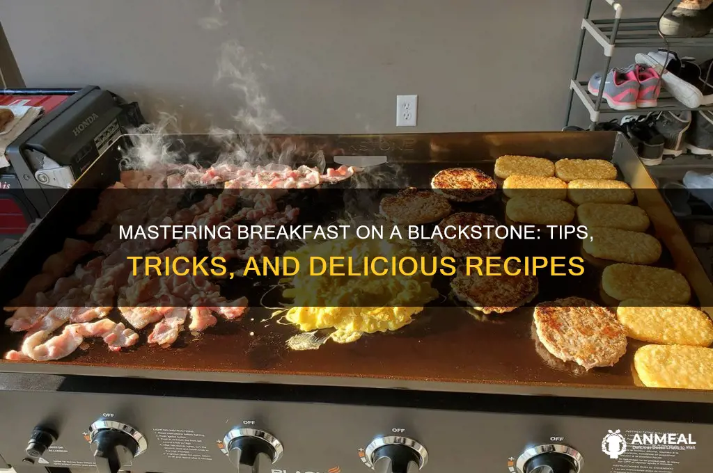 how to cook breakfast on a blackstone