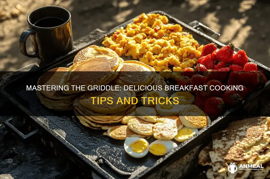 how to cook breakfast on a griddle