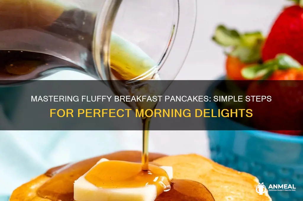 how to cook breakfast pancakes