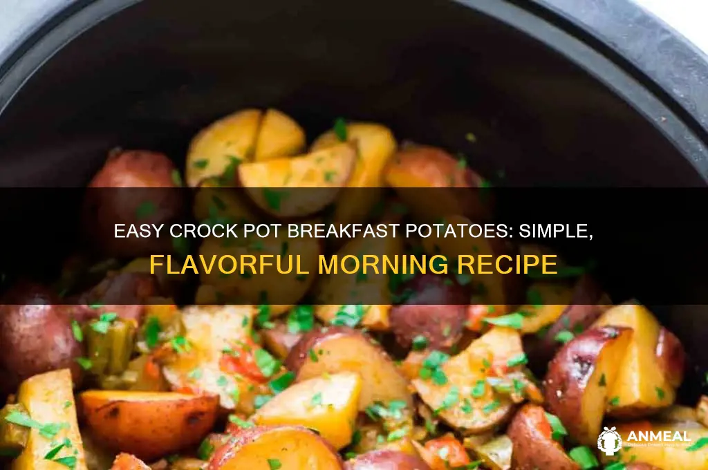 how to cook breakfast potatoes in crock pot