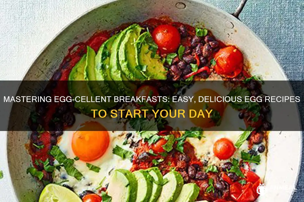 how to cook breakfast recipes with eggs