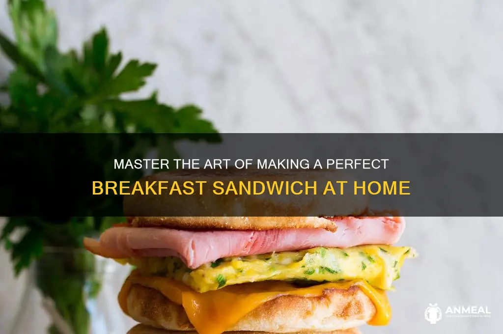 how to cook breakfast sandwich