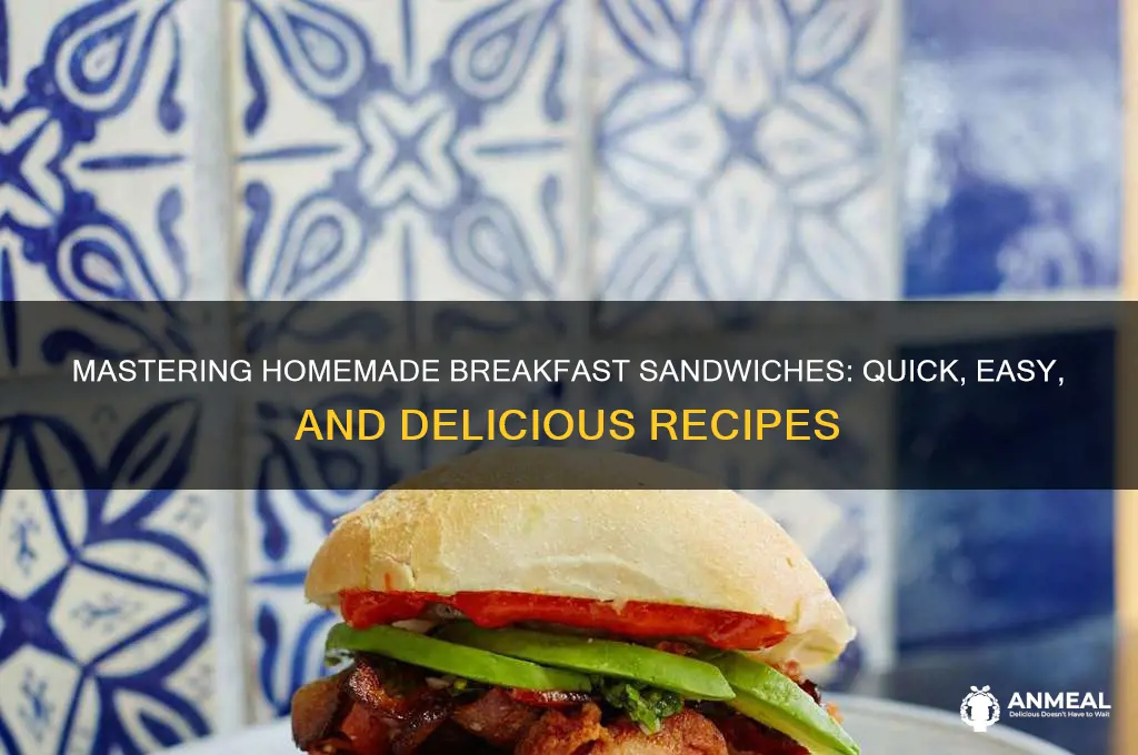 how to cook breakfast sandwiches at home