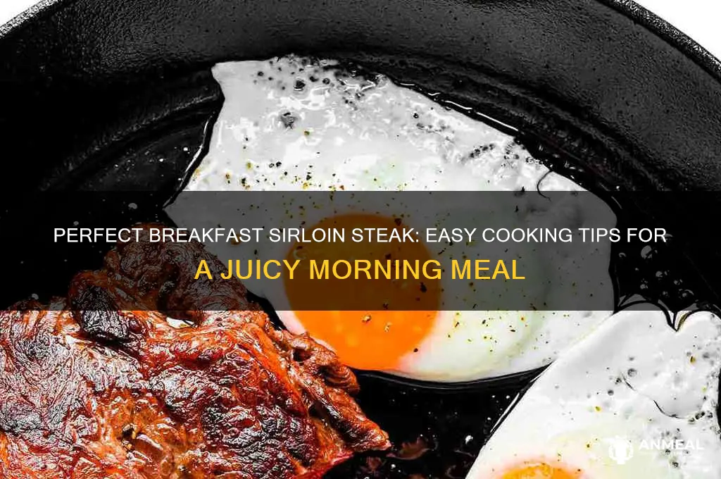 how to cook breakfast sirloin steak