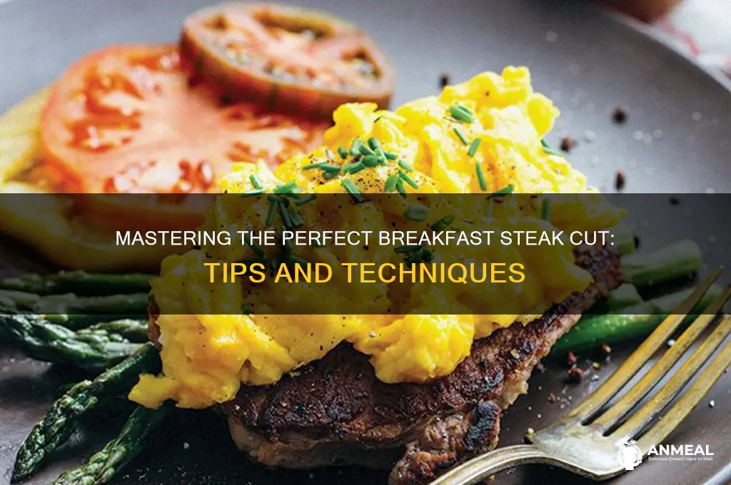 how to cook breakfast steak cut