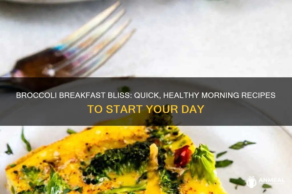 how to cook broccoli for breakfast