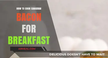 Perfectly Cooked Canadian Bacon: A Delicious Breakfast Guide
