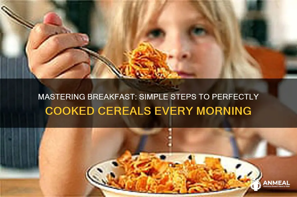 how to cook cereals for breakfast