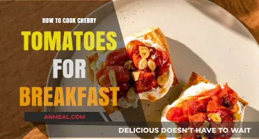 Quick & Tasty Breakfast: Cooking Cherry Tomatoes in Minutes