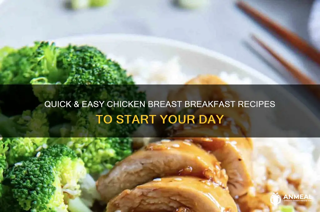 how to cook chicken breast for breakfast