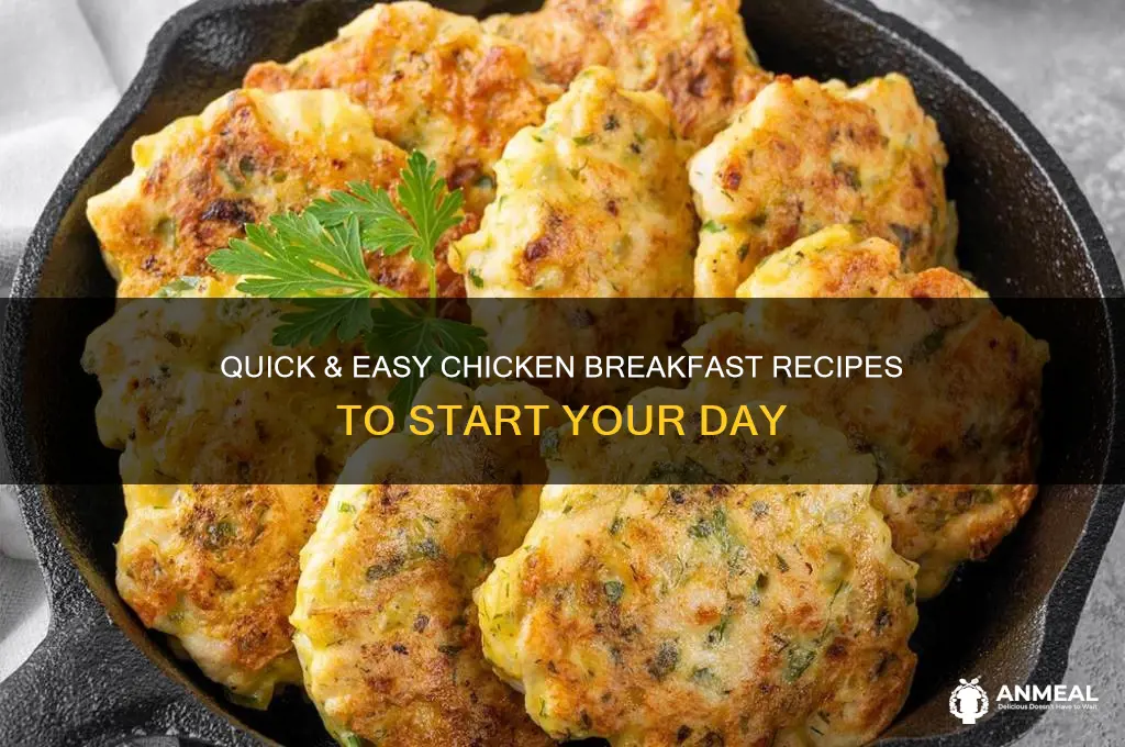 how to cook chicken for breakfast