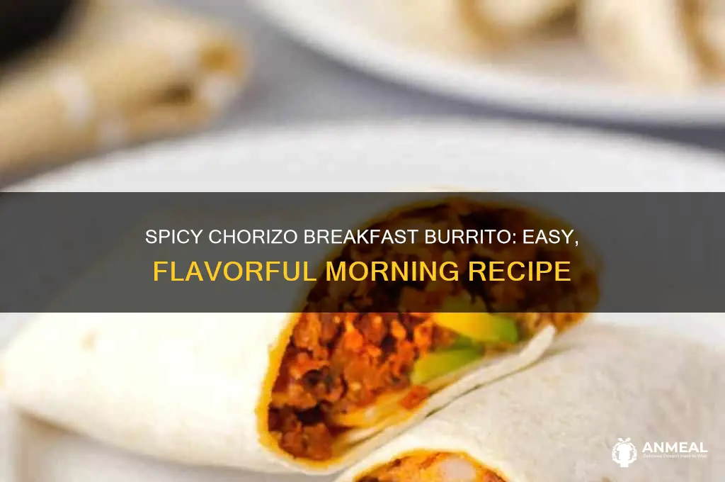 how to cook chorizo breakfast burrito