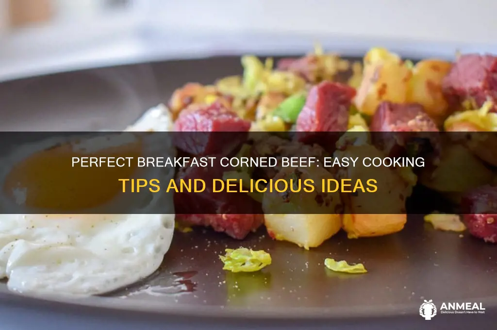 how to cook corned beef for breakfast