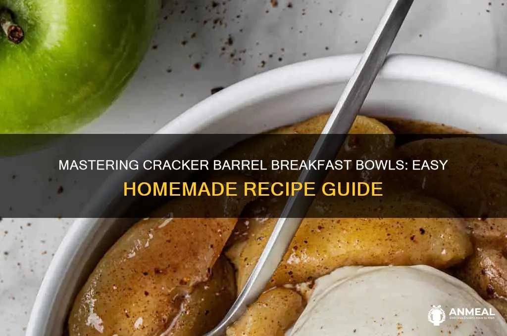 how to cook cracker barrel breakfast bowls