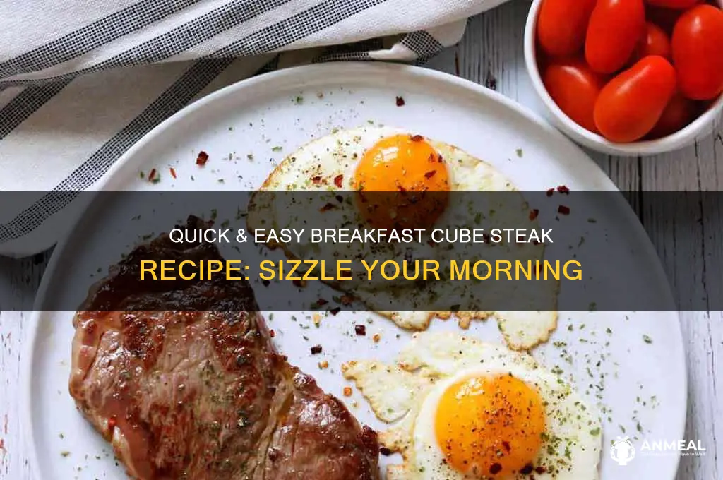 how to cook cube steak for breakfast