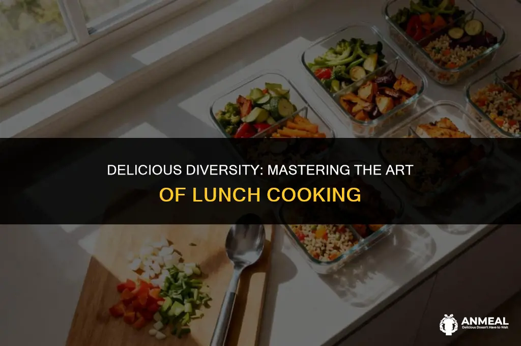 how to cook diffrent types of lunches