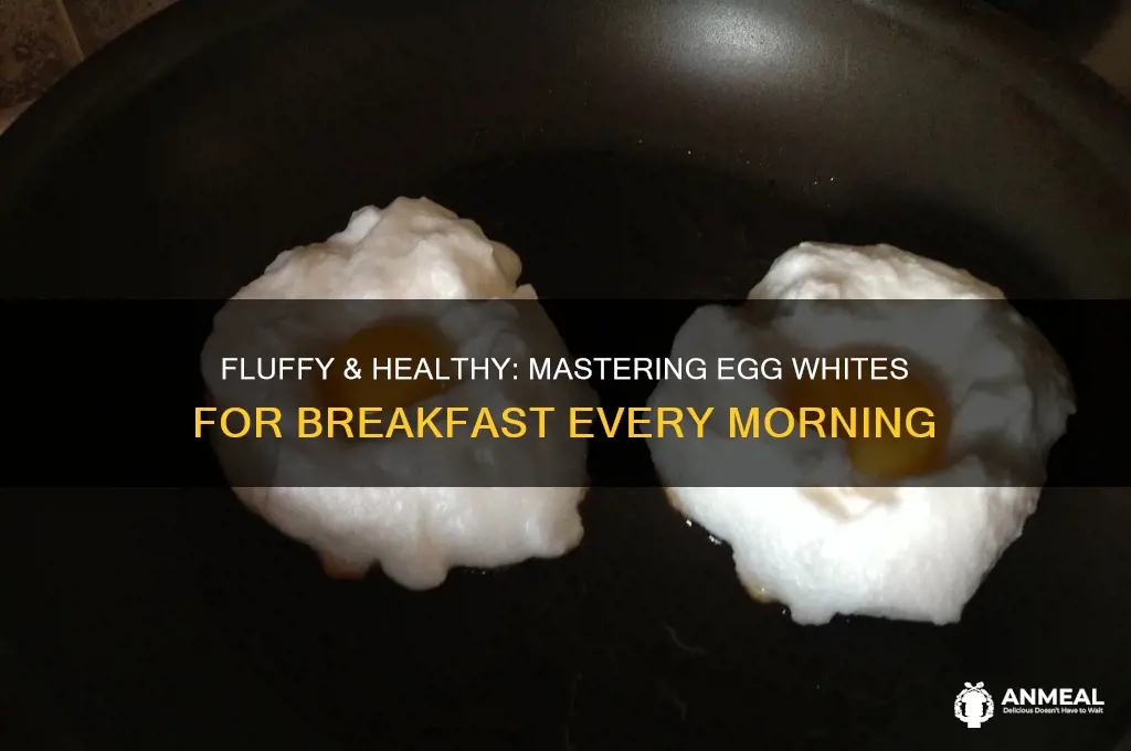 how to cook egg whites for breakfast