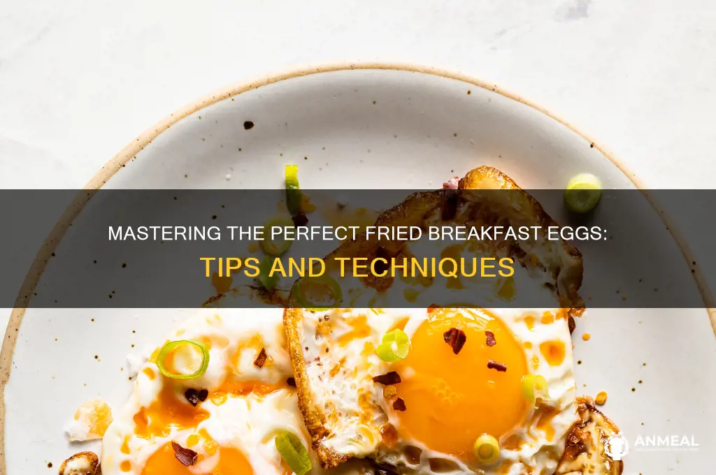 how to cook eggs for breakfast fried