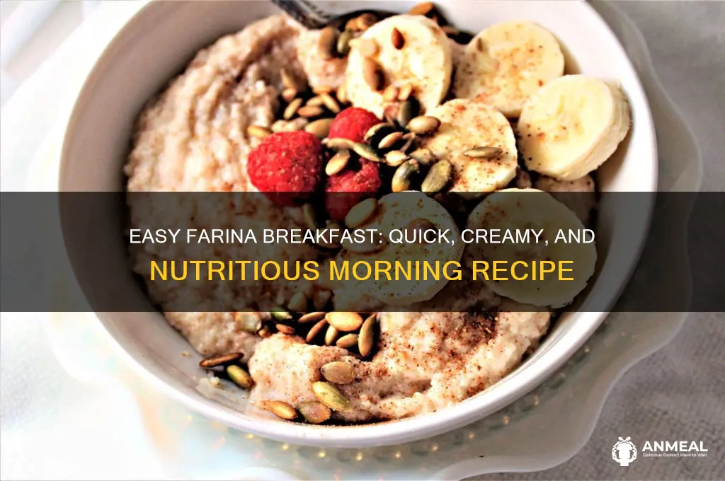 how to cook farina for breakfast