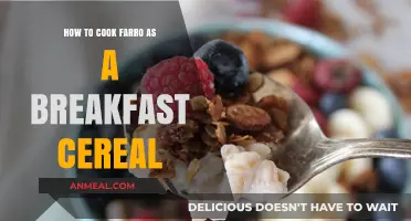 Cook Farro for Breakfast: A Nutritious Cereal Alternative