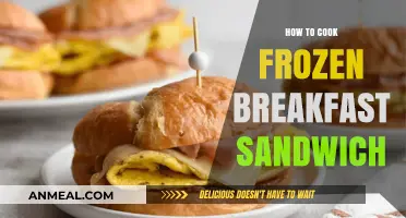 Quick Morning Bites: Frozen Breakfast Sandwiches