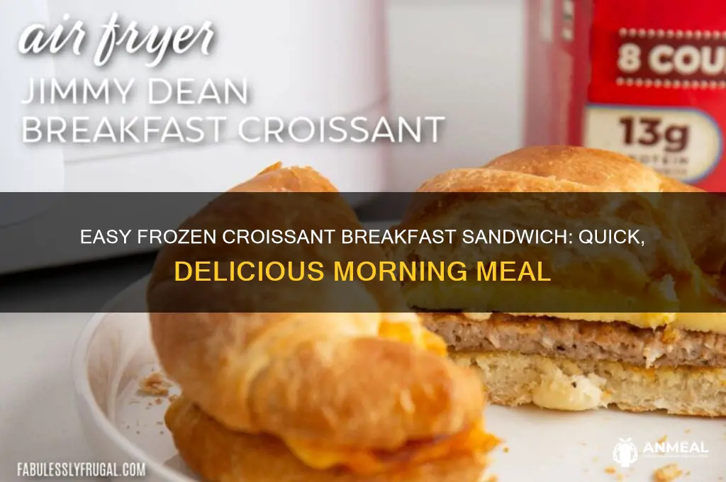 how to cook frozen croissant breakfast sandwich
