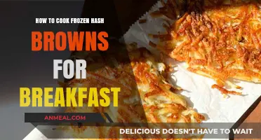 Crispy Morning Magic: Perfectly Cooking Frozen Hash Browns for Breakfast