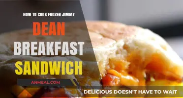 Jimmy Dean Breakfast Sandwich: Quick Frozen Fix