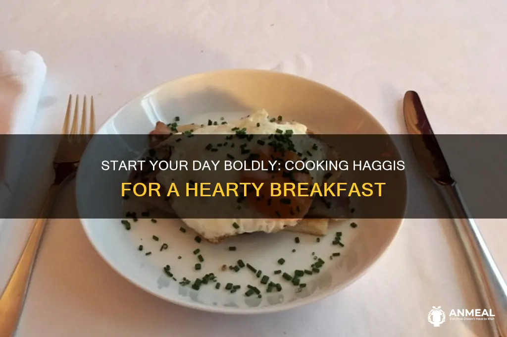 how to cook haggis for breakfast