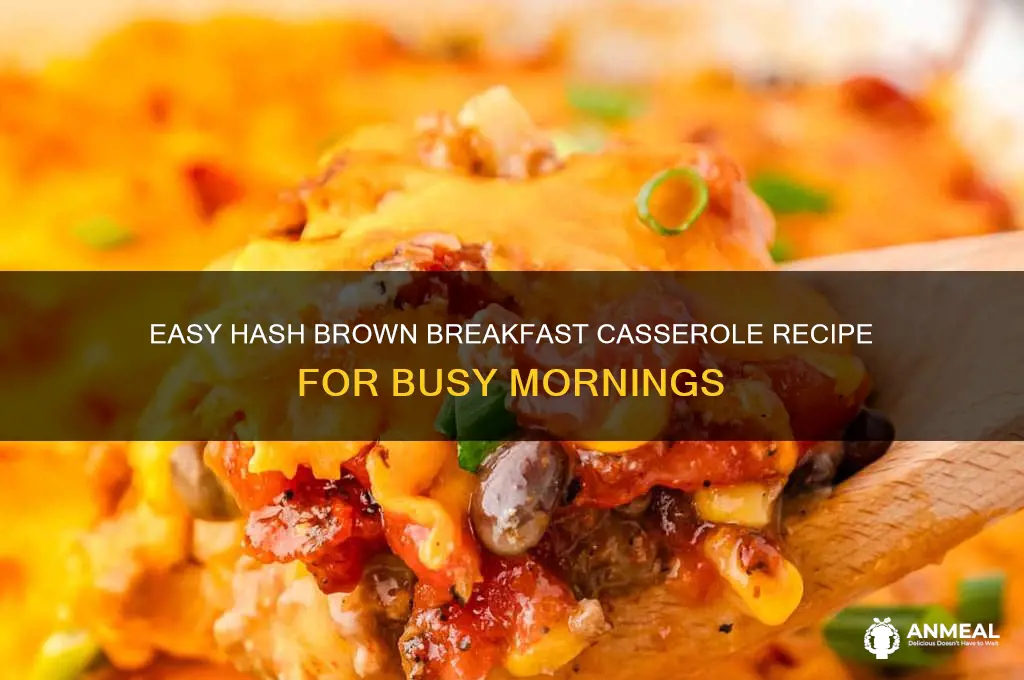 how to cook hash brown breakfast casserole