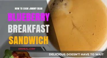 Mastering the Perfect Jimmy Dean Blueberry Breakfast Sandwich Recipe