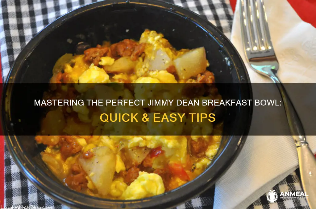 how to cook jimmy dean breakfast bowl