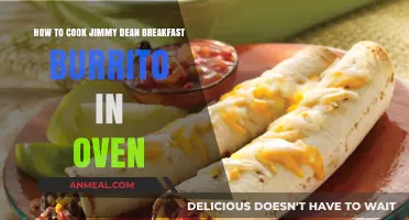 Perfectly Bake Jimmy Dean Breakfast Burritos in Your Oven: Easy Steps