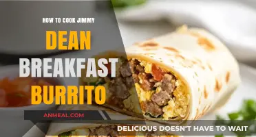 Quick Jimmy Dean Breakfast Burrito: A Tasty Morning Treat